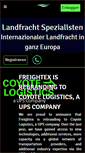 Mobile Screenshot of freightex.de